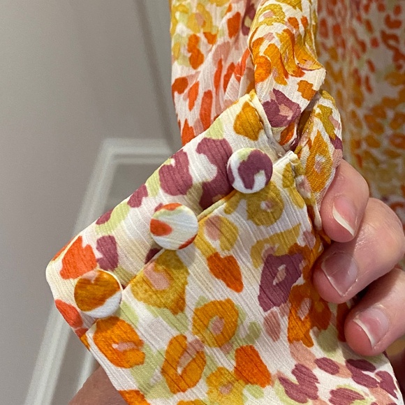 Chico's Multi-Color Blouse - Chico's Size 3 - Picture 11 of 13